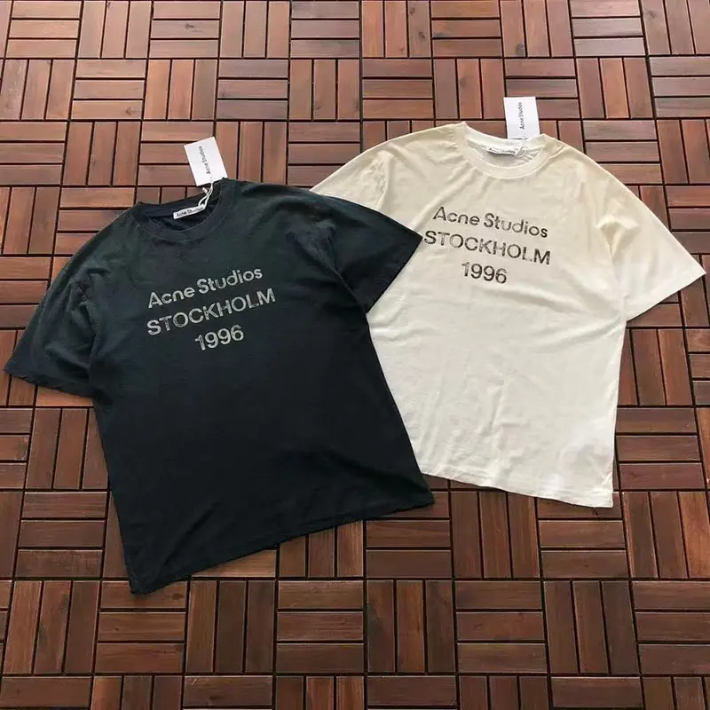 ￥~95 ACNE STUDIOS T-SHIRT 77011296 (im 185CM 70KG iwear size XS in the photo)