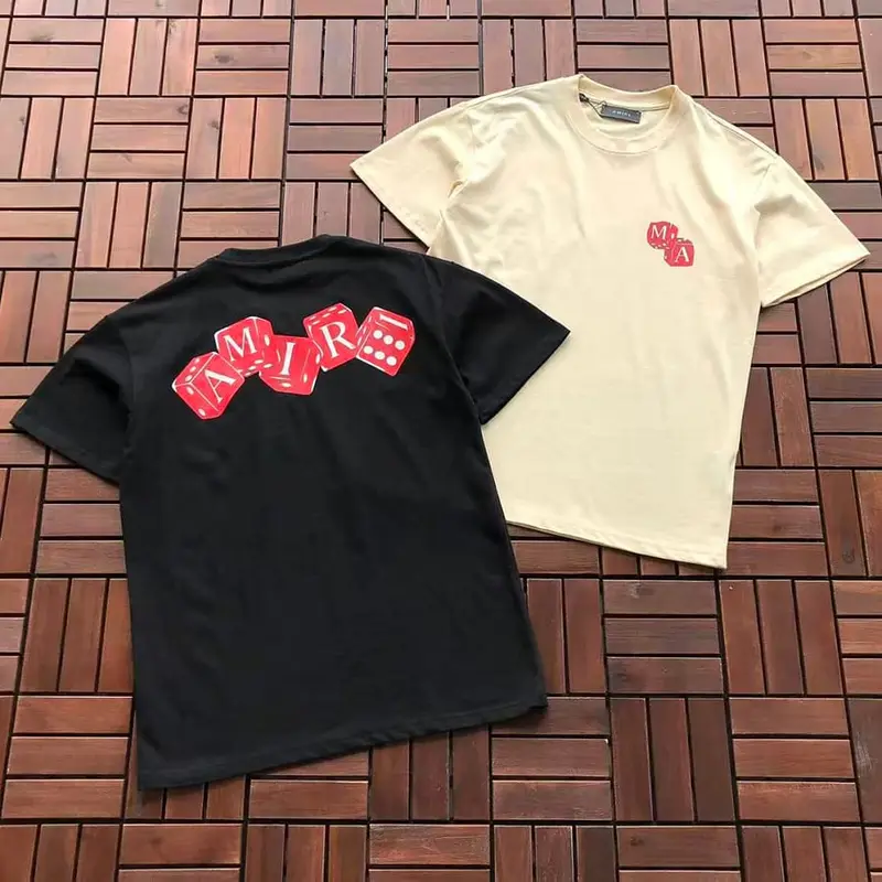 ￥~89 AMIRI T-SHIRT 77072603 (im 185CM 80KG iwear size M in the photo)