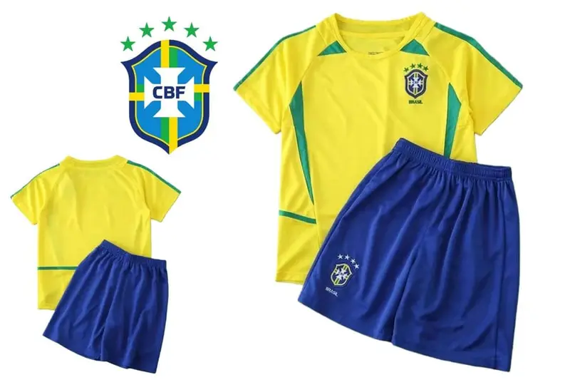 Brazil Children's Football Jersey