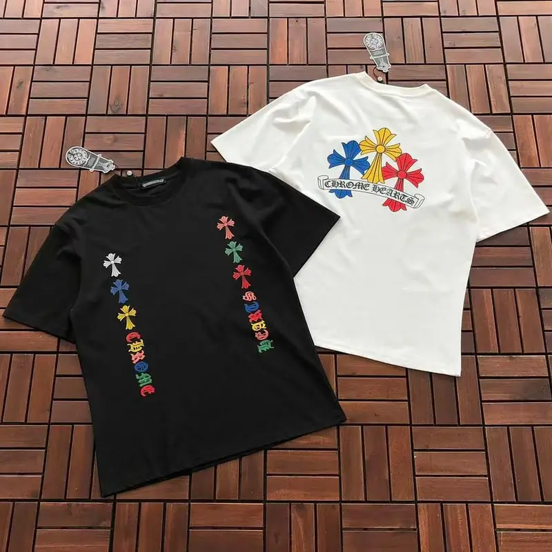 ￥159 CH🔥OM🔥 HE🔥RTS T-SHIRT 88071204 (im 185CM 70KG iwear size XL in the photo)