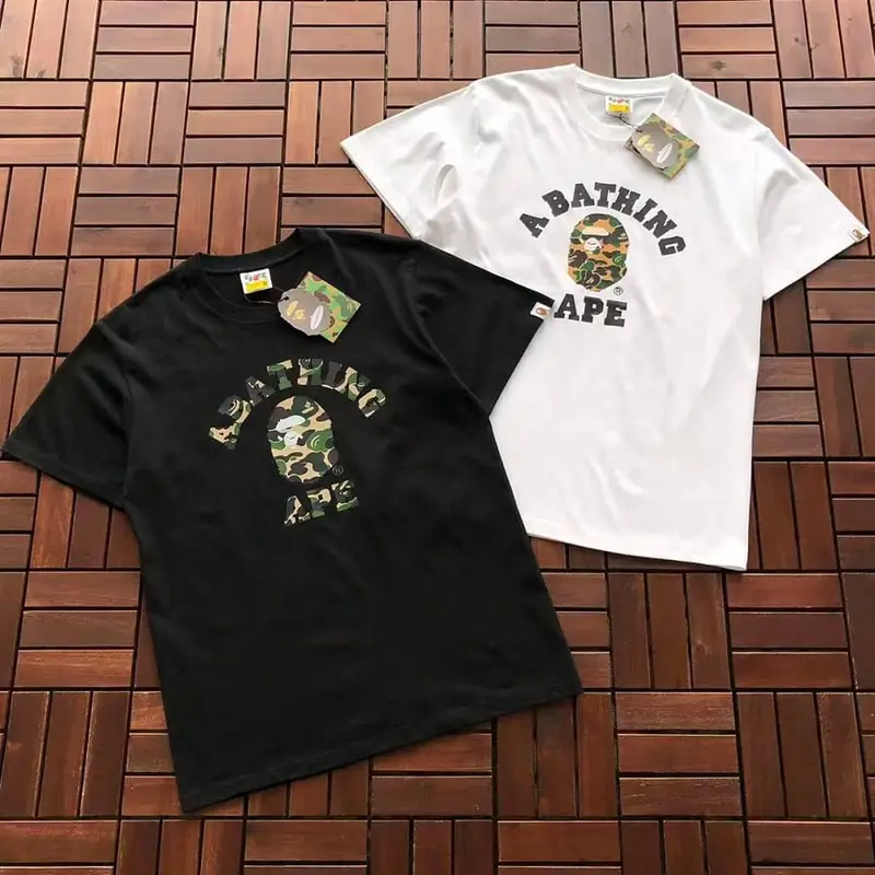 ￥~79 BAPE T-SHIRT 77070836 (im 185CM 70KG iwear size M in the photo)