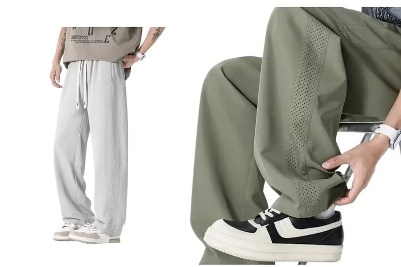 Mesh Casual Trousers