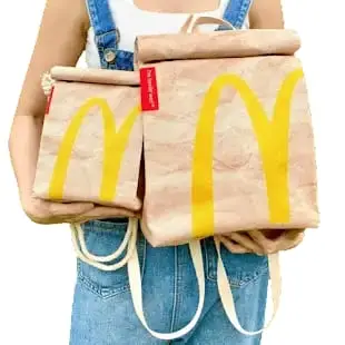 McDonalds Shoulder Bag and Backpack