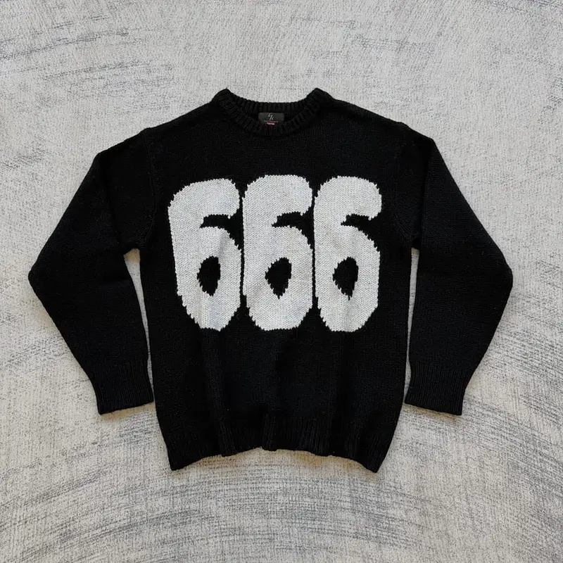 Sup 666 knit sweatshirt