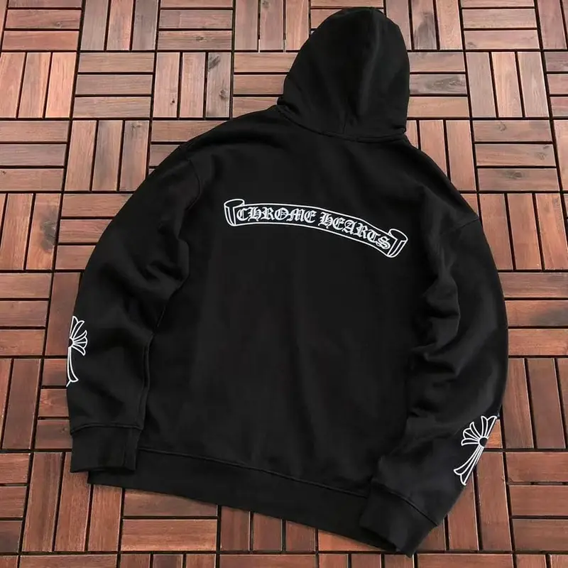 ￥~236 CH🔥OM🔥 HE🔥RTS HOODIE 66081212 (im 185CM 70KG iwear size L in the photo)