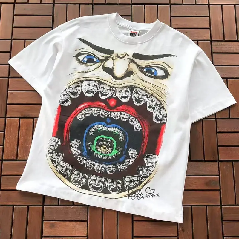 ￥~85 TH🔥T'S A AW🔥UL L🔥T OF C.. & ASAALI T-SHIRT 77072233 (im 185CM 80KG iwear size M in the photo