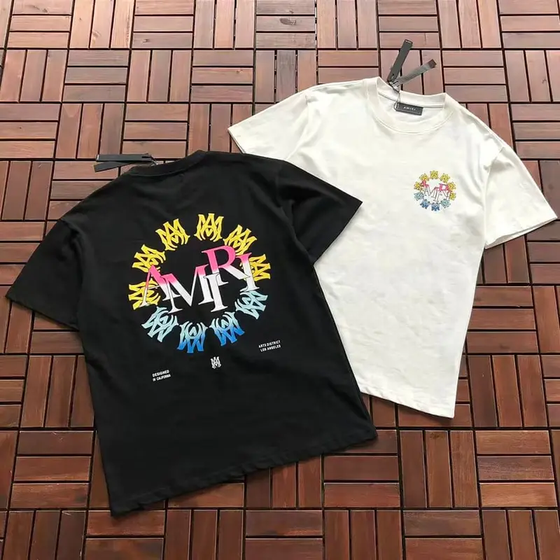 ￥~89 AMIRI T-SHIRT 77071129 (im 185CM 70KG iwear size M in the photo)