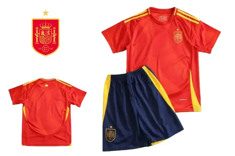 Spain Children's Football Jersey