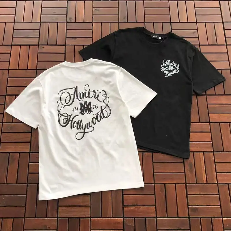 ￥~85 AMIRI T-SHIRT 77063060 (im 185CM 70KG iwear size M in the photo)