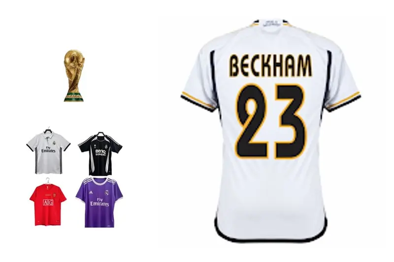 REAL MADRID RETRO JERSEYS