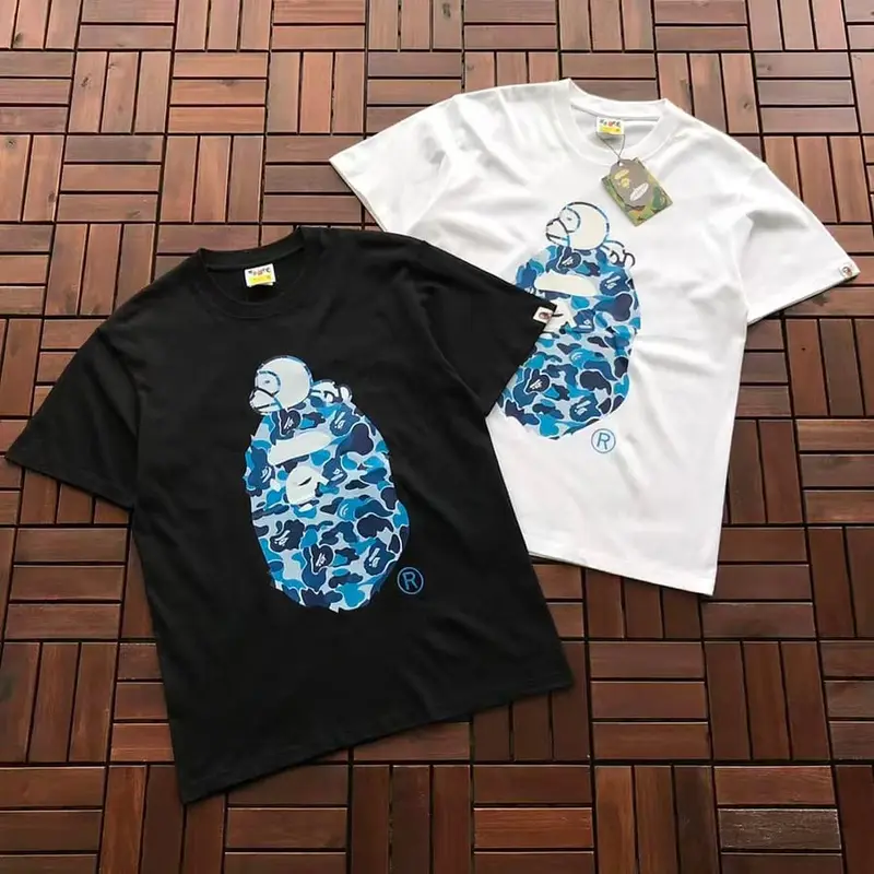 ￥~79 BAPE T-SHIRT 77070829 (im 185CM 70KG iwear size M in the photo)