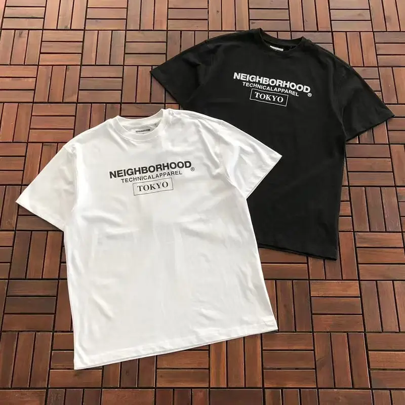￥ ~ 109 NEIGHBORHOOD T-SHIRT 55072842 (im 185CM 70KG iwear size L in the photo)
