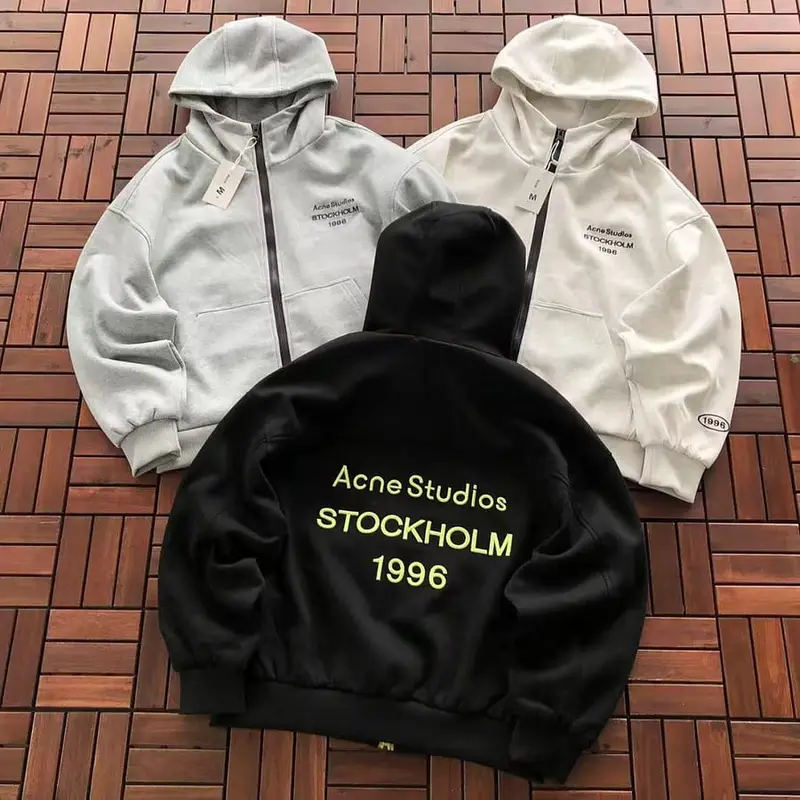 ￥~266 ACNE STUIDIOS HOODIE 66080559 (im 185CM 70KG iwear size M in the photo)