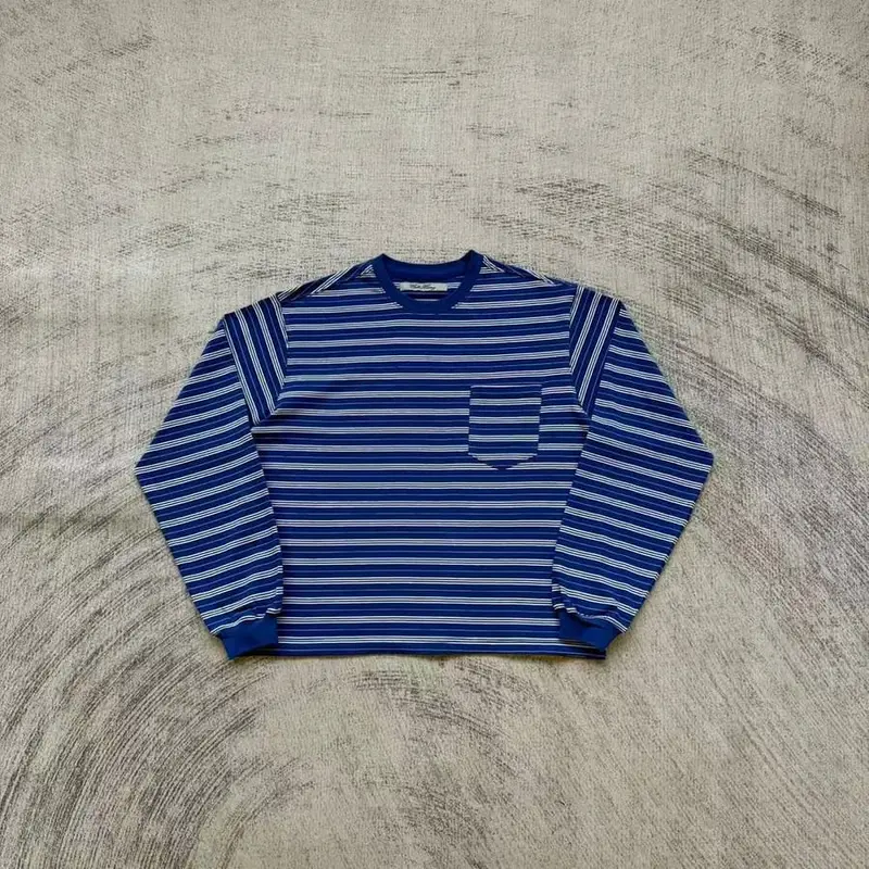 C*lehenry Striped Long Sleeve blue