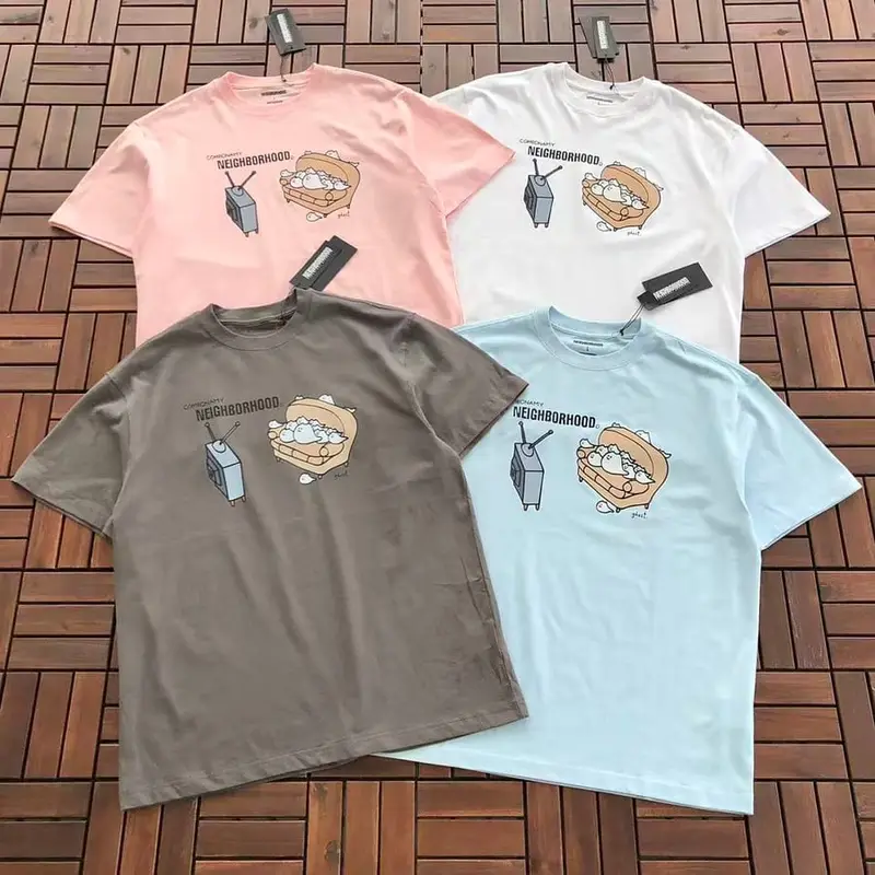 ￥ ~ 109 NEIGHBORHOOD T-SHIRT 55072846 (im 185CM 70KG iwear size L in the photo)