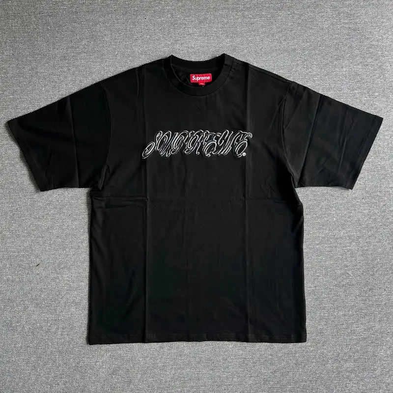 Supreme Raised Script S/S Top
