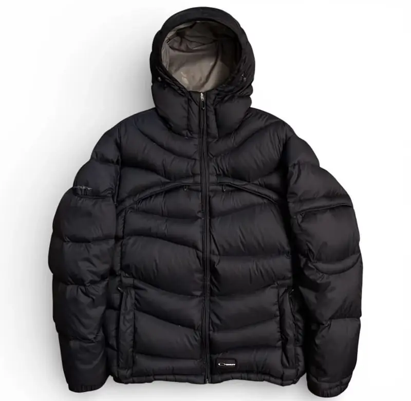 Oakley puffer black outdoor Jacket2