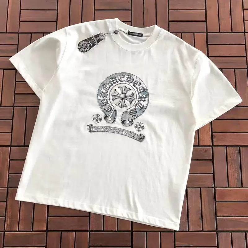 ￥~139 CH🔥OM🔥 HE🔥RTS T-SHIRT 55080415 (im 185CM 80KG iwear size M in the photo)