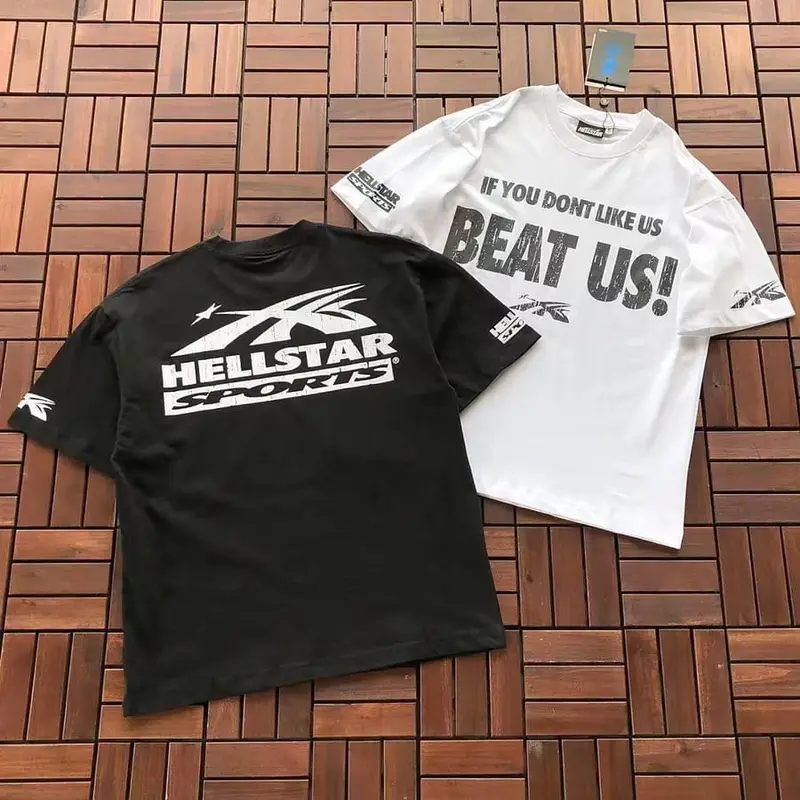 ￥~79 HELLSTAR T-SHIRT 77072229 (im 185CM 80KG iwear size M in the photo)