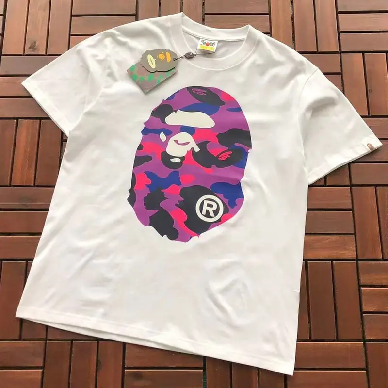 ￥~79 BAPE T-SHIRT 77072152 (im 185CM 70KG iwear size L in the photo)