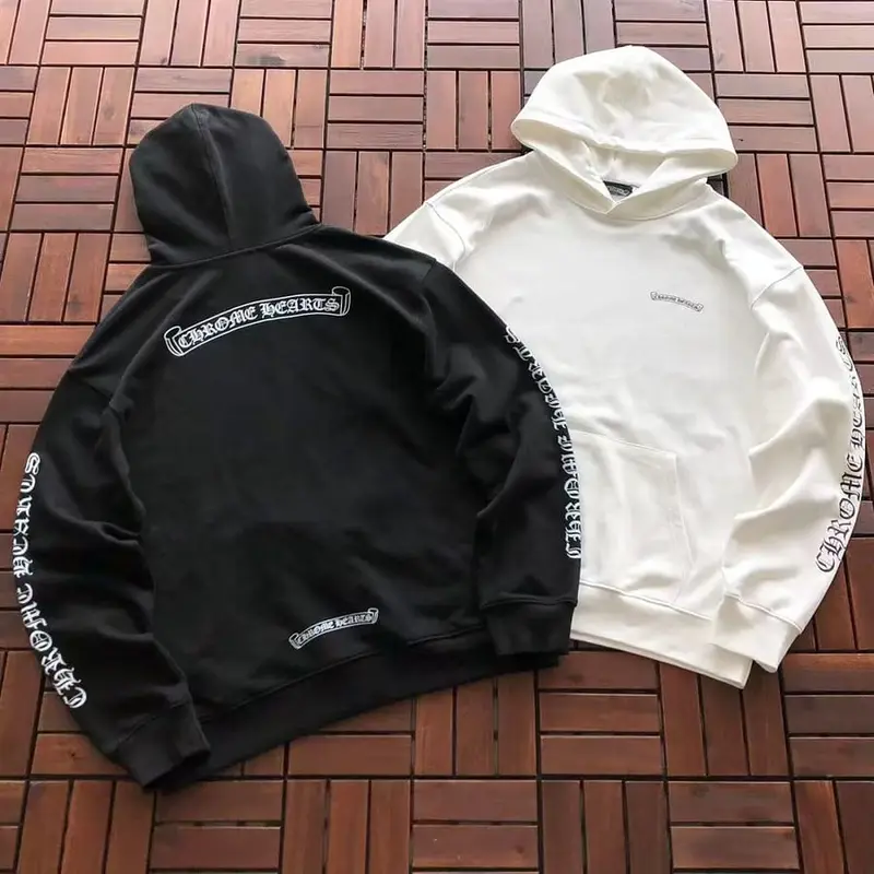 ￥~236 CH🔥OM🔥 HE🔥RTS HOODIE 66080423 (im 185CM 70KG iwear size L in the photo)