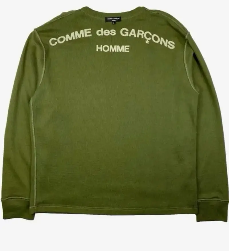 COMME DES GARÇONS HOMME F/W 2007 INSIDE-OUT WAFFLE KNIT LONGSLEEVE