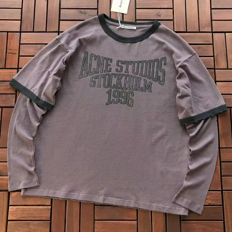 ￥~129 ACNE STUDIOS LONG-SLEEVE 77080601 (im 185CM 80KG iwear size M in the photo)