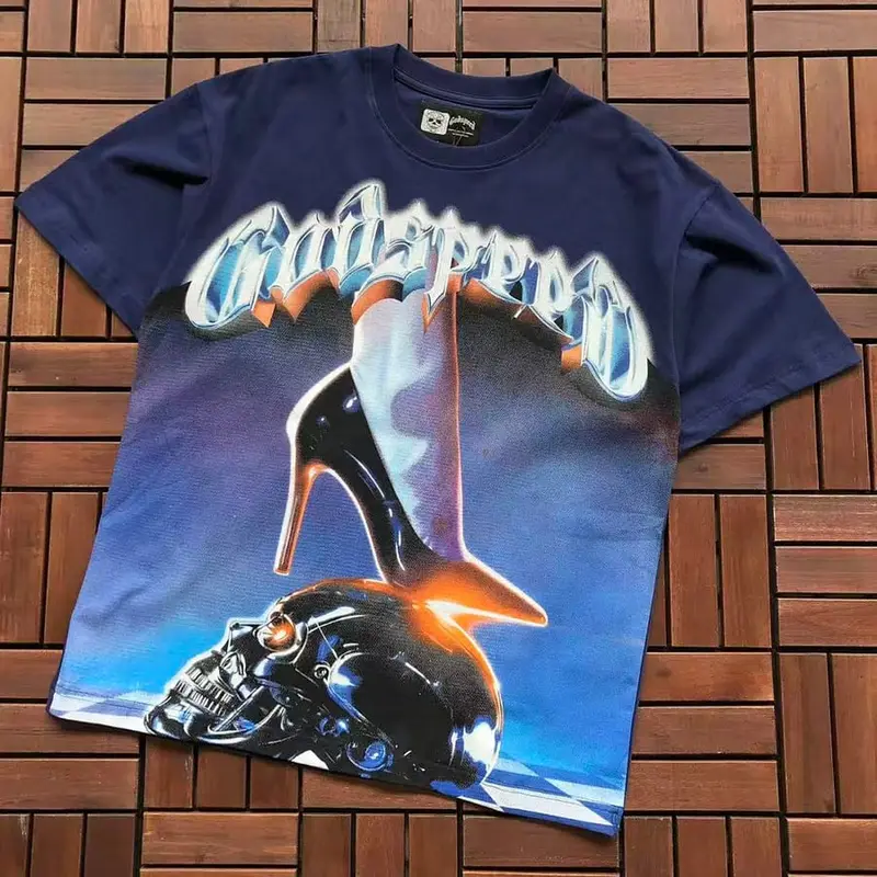 ￥~85 GODSPEED T-SHIRT 77072273 (im 185CM 80KG iwear size M in the photo)