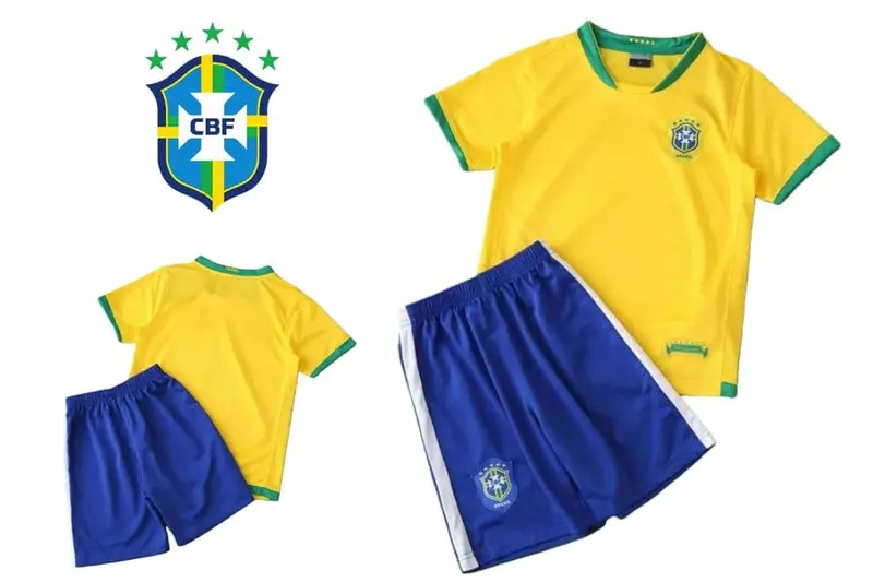 Brazil Children's Football Jersey
