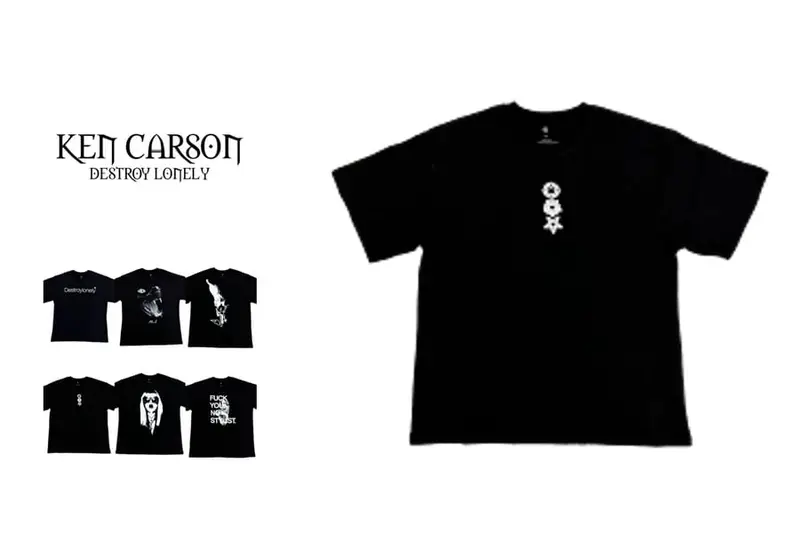 Ken Carson x Destroy LonelyTour Merch T-shirt Tee