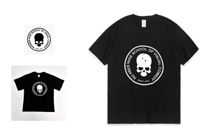 Number Nine Visual Comedy T-shirt Tee