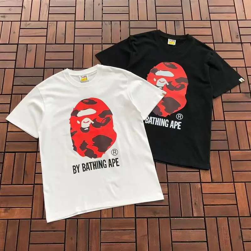 ￥~79 BAPE T-SHIRT 77063019 (im 185CM 70KG iwear size M in the photo)