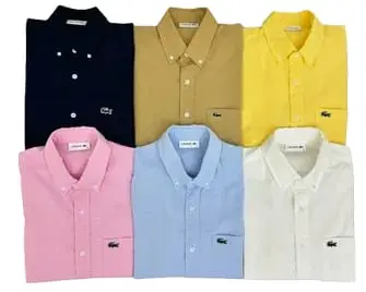 Lacoste Linen Shirts (6 Variants)