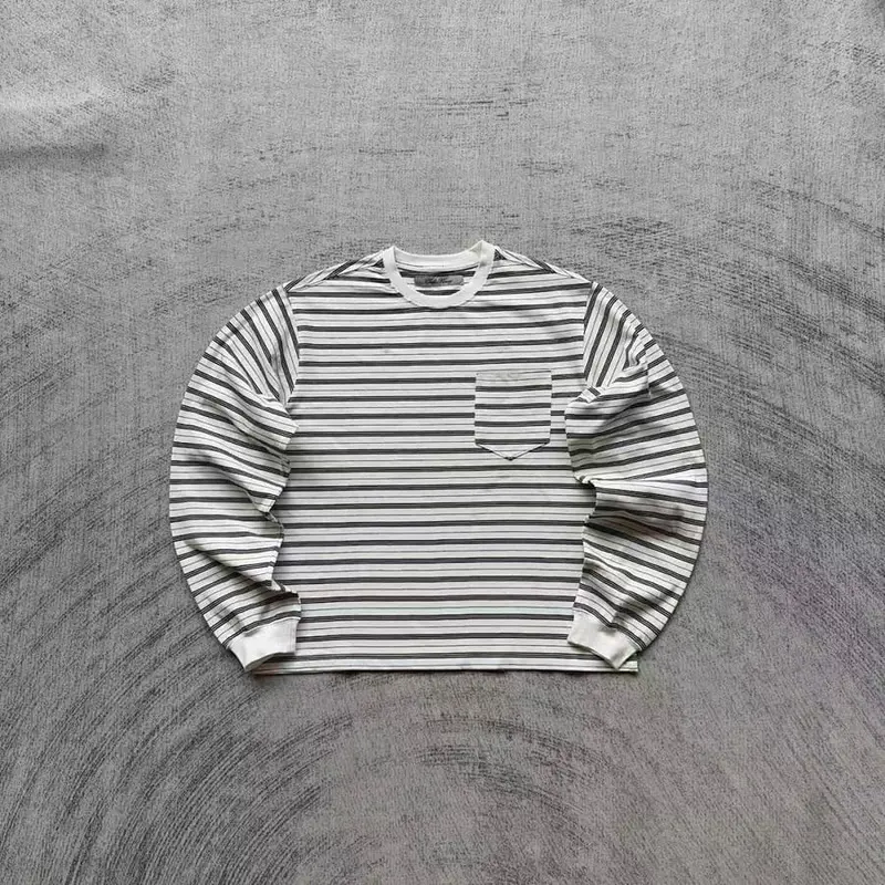 C*lehenry Striped Long Sleeve Cream(new drop!)