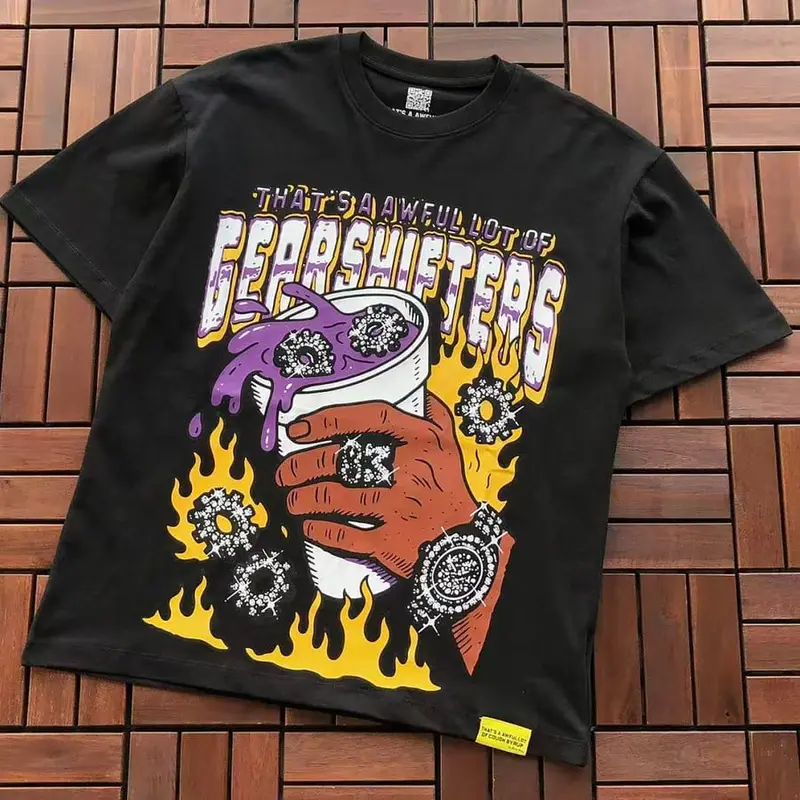 ￥~85 TH🔥T'S A AW🔥UL L🔥T OF C.. T-SHIRT 77072264 (im 185CM 80KG iwear size M in the photo)