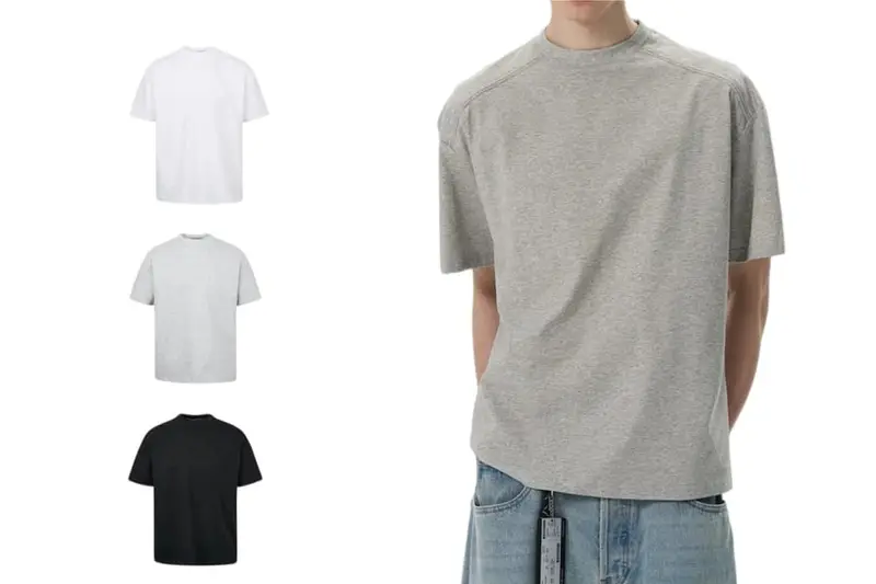 American-style patchwork T-shirt