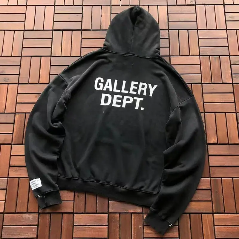 ￥~165 GALLERY DEPT HOODIE 77071912 (im 185CM 80KG iwear size XL in the photo)