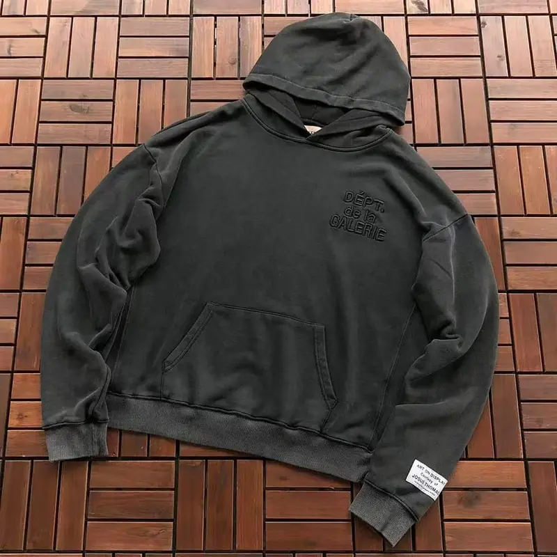 ￥~165 GALLERY DEPT HOODIE 77071133 (im 185CM 70KG iwear size M in the photo)