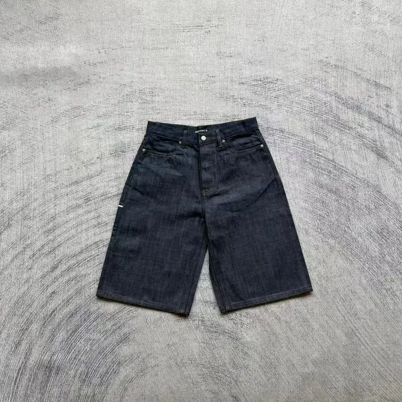 Di*cont’d Selvedge jorts from navy