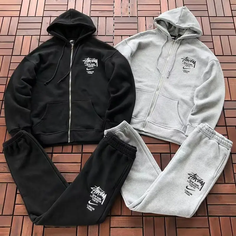 TOP￥ 189 PANTS￥ 169 N🔥K🔥& ST🔥S🔥Y HOODIE TROUSERS FLEECE 88080309