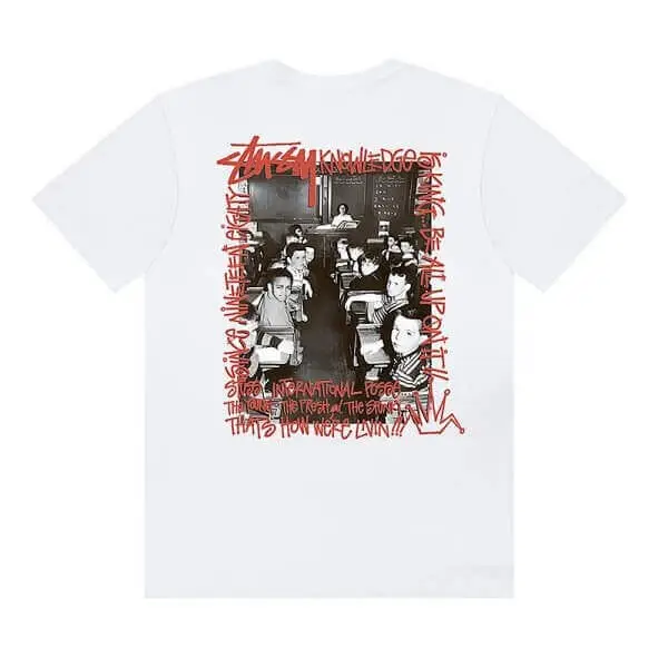 Attend class Stussy T-SHIRT