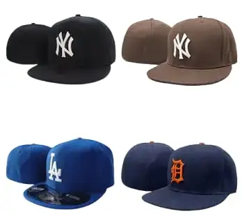 MLB Baseball Hats #1 (56 Variants)