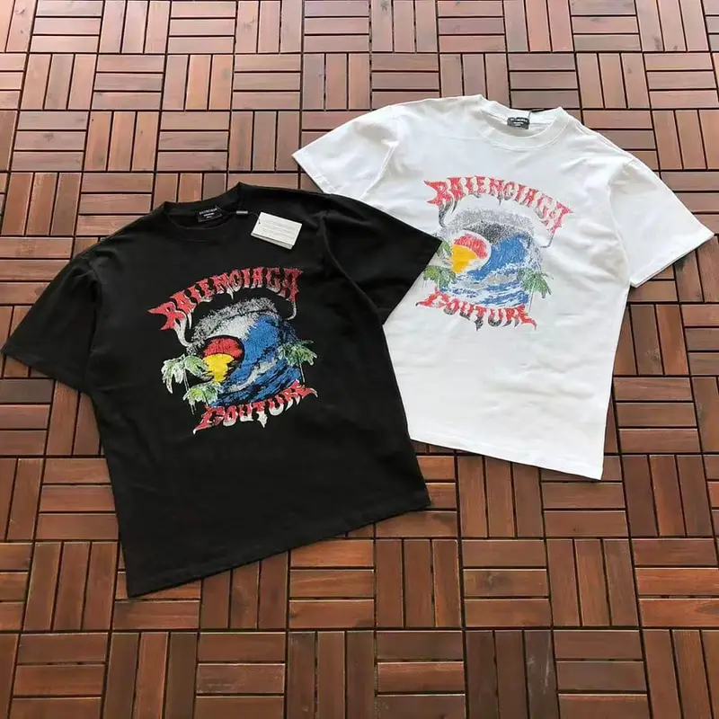 ￥~99 B🔥L🔥🔥🔥IA🔥A T-SHIRT 77071206 (im 185CM 70KG iwear size S in the photo)