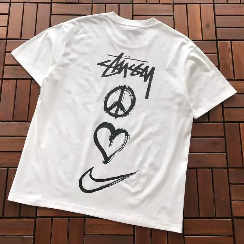 ￥~79 ST🔥S🔥Y & N🔥K🔥T-SHIRT 77072166 (im 185CM 70KG iwear size L in the photo)