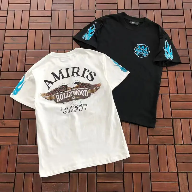 ￥~89 AMIRI T-SHIRT 77071033 (im 185CM 70KG iwear size M in the photo)