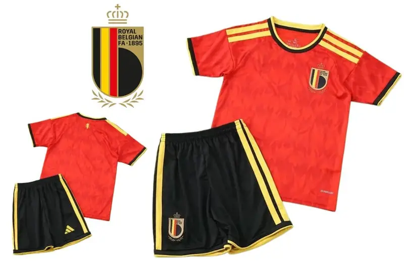 Belgium Children's Football Jersey