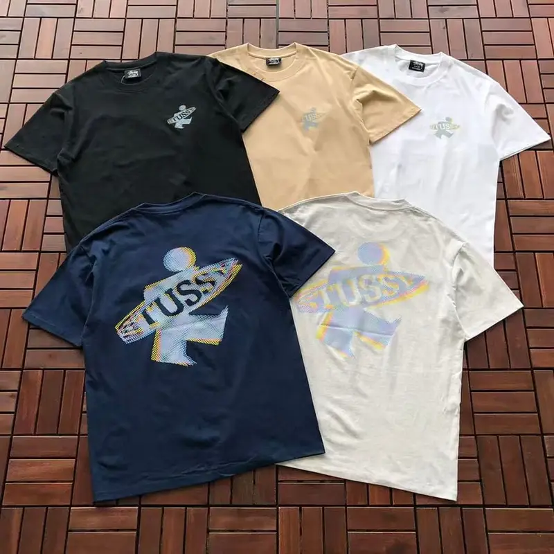 ￥~79 ST🔥S🔥Y T-SHIRT 55071603 (im 185CM 70KG iwear size M in the photo)