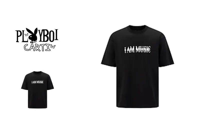 Playboi Carti "l am music" T-shirt Tee