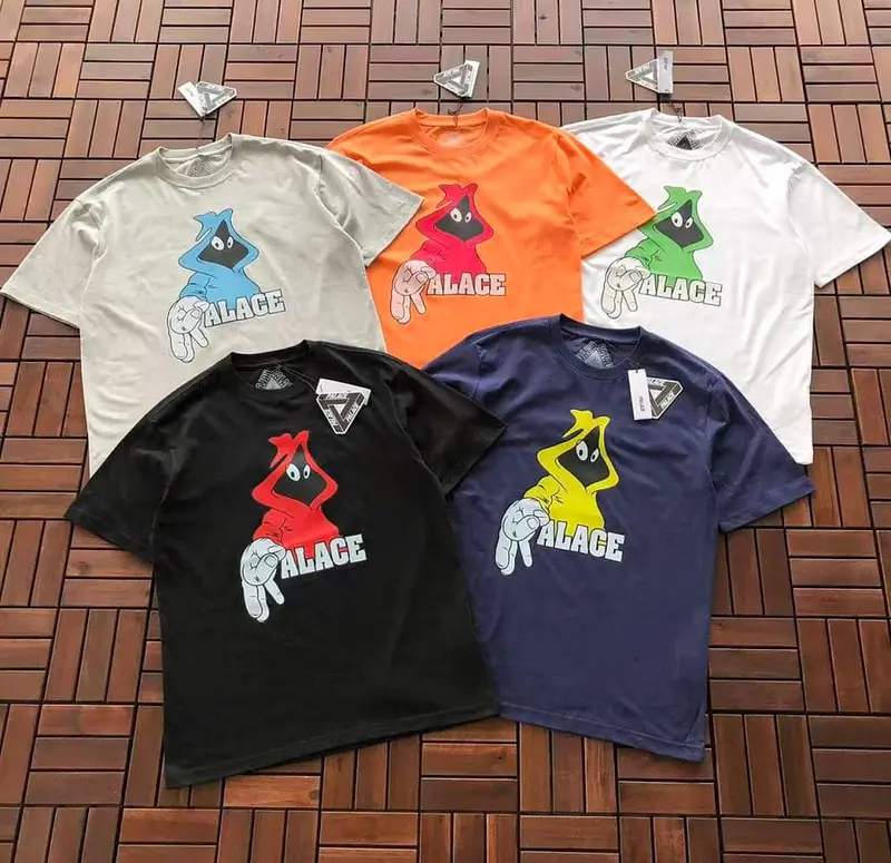 ￥~89 P🔥LA🔥E T-SHIRT 55070125 (im 185CM 70KG iwear size M in the photo)