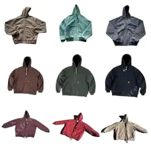 Carhartt Vintage Hooded Jackets #2 (27 Variants)